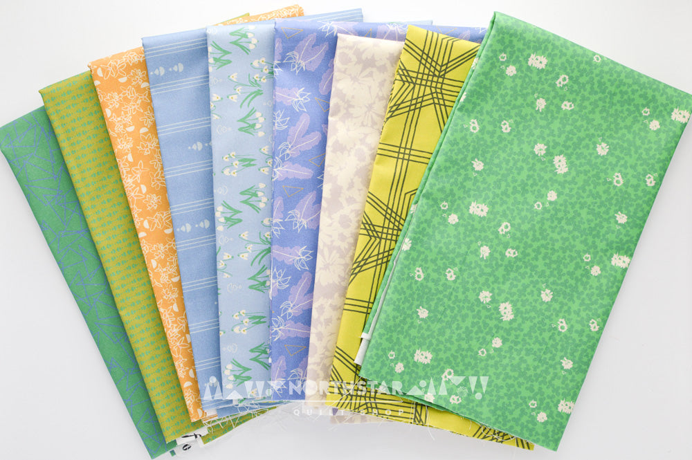 Sings of Spring (Late) Collection | Wax and Wane Studio Cotton Quilting Bundle