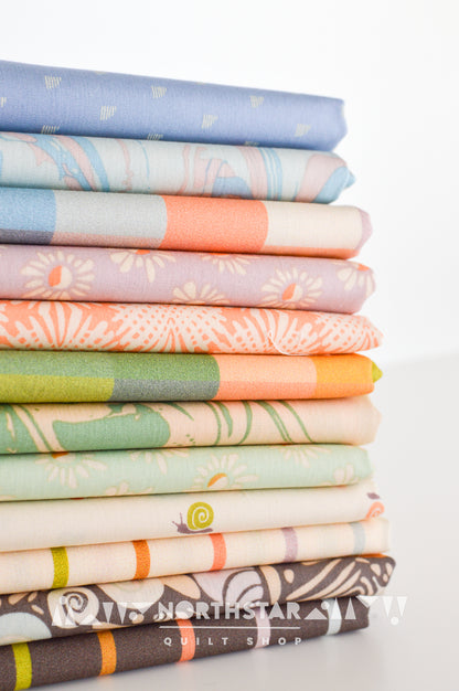 Tiny Stripe Pearl | Art Gallery Fabrics Quilting Cotton Yardage