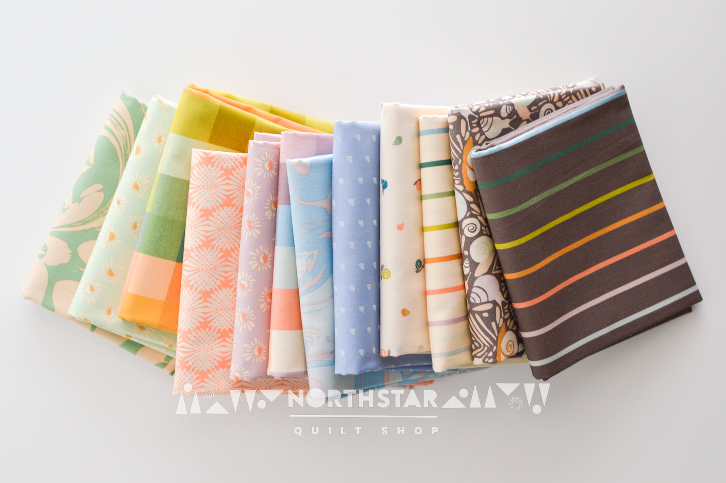 Tiny Stripe Pearl | Art Gallery Fabrics Quilting Cotton Yardage