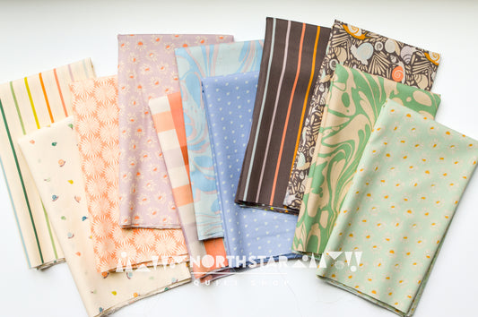Slow Summer Collection | Art Gallery Fabrics Cotton Quilting Bundle