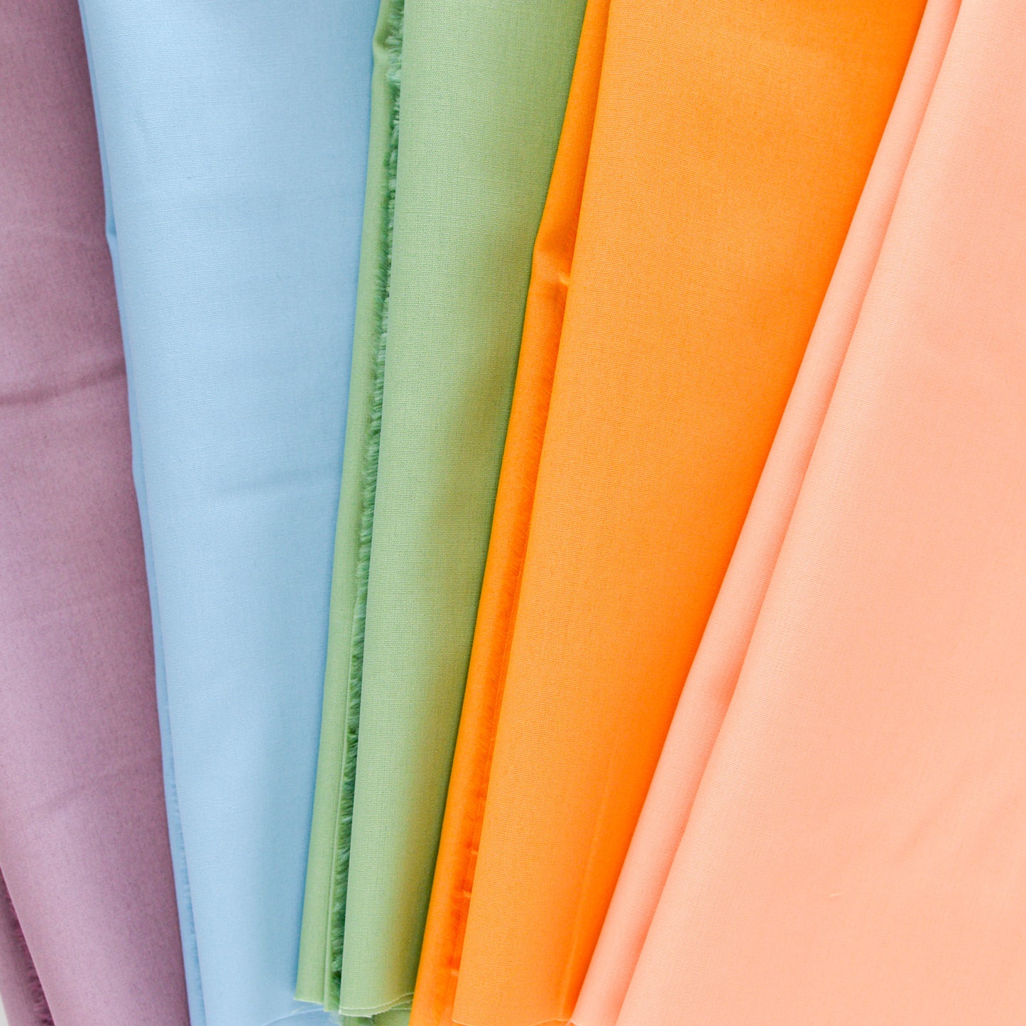 Slow Summer Collection | Coordinating Art Gallery Fabrics Pure Solids Bundle