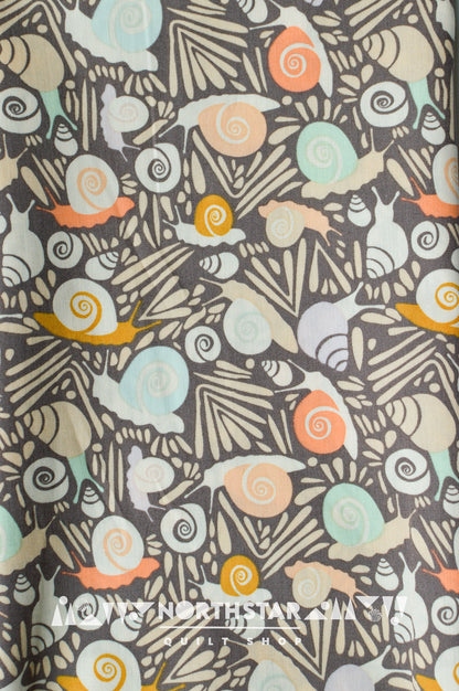 Snails Driftwood | Art Gallery Fabrics Quilting Cotton Yardage