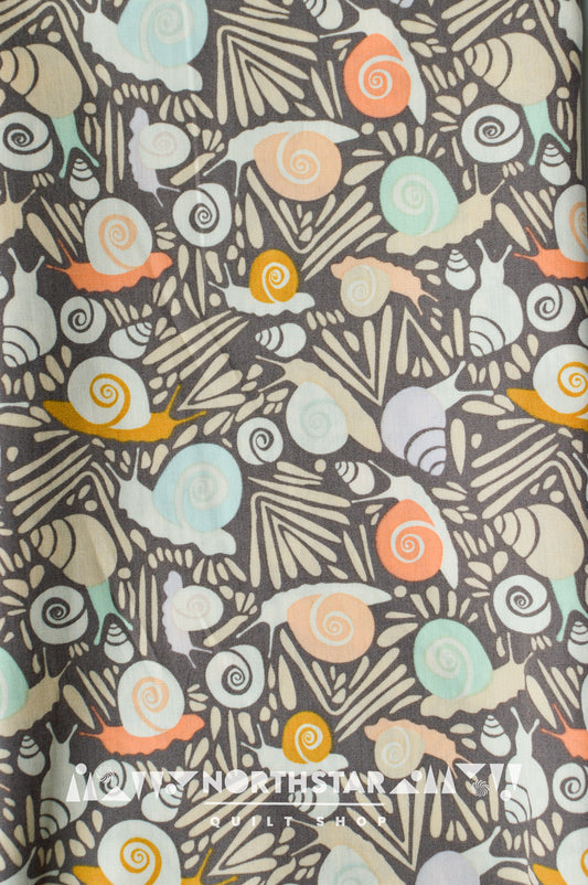 Snails Driftwood | Art Gallery Fabrics Quilting Cotton Yardage