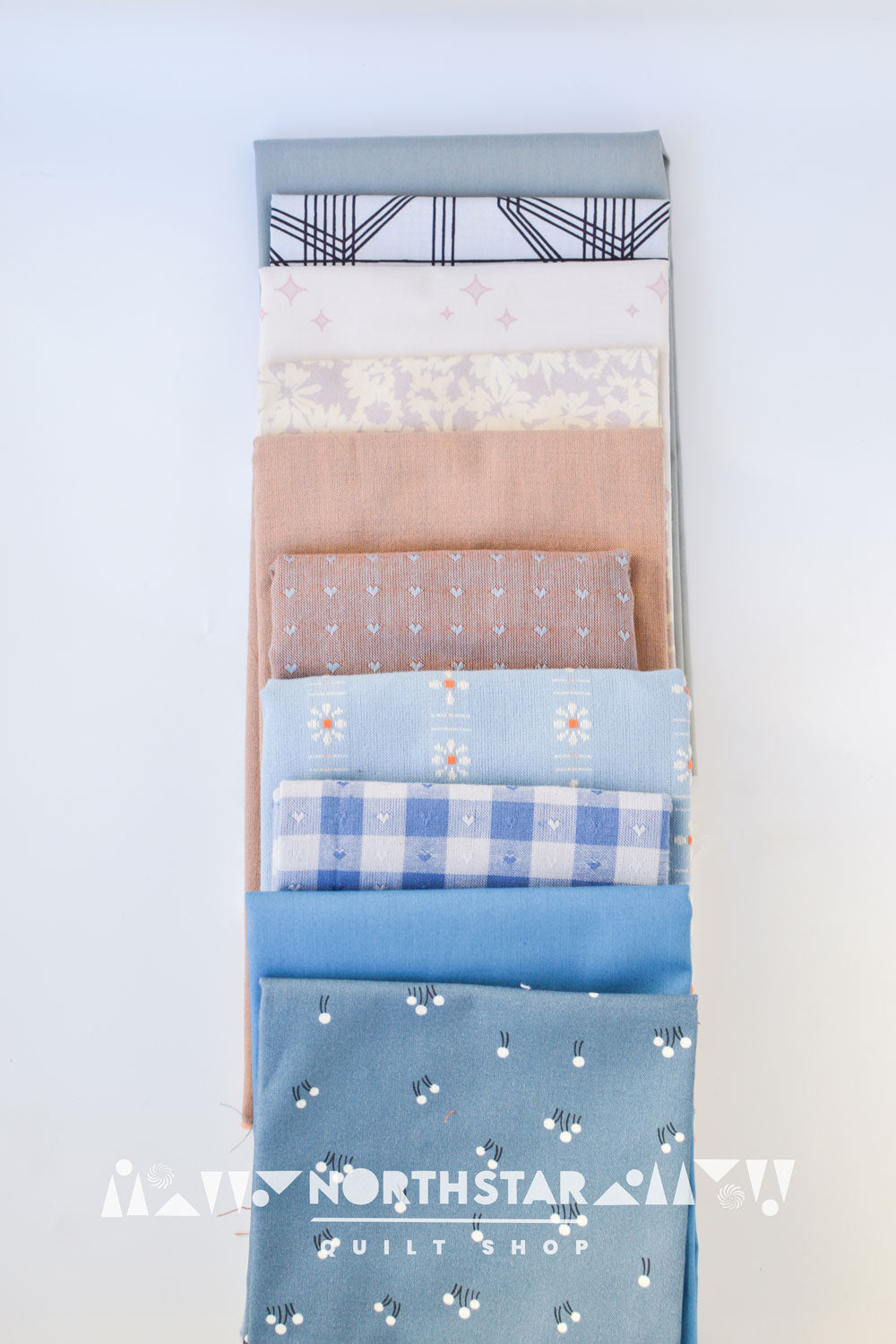 Snowy Winter Bundle | North Star Quilt Shop Curated Cotton Quilting Bundle