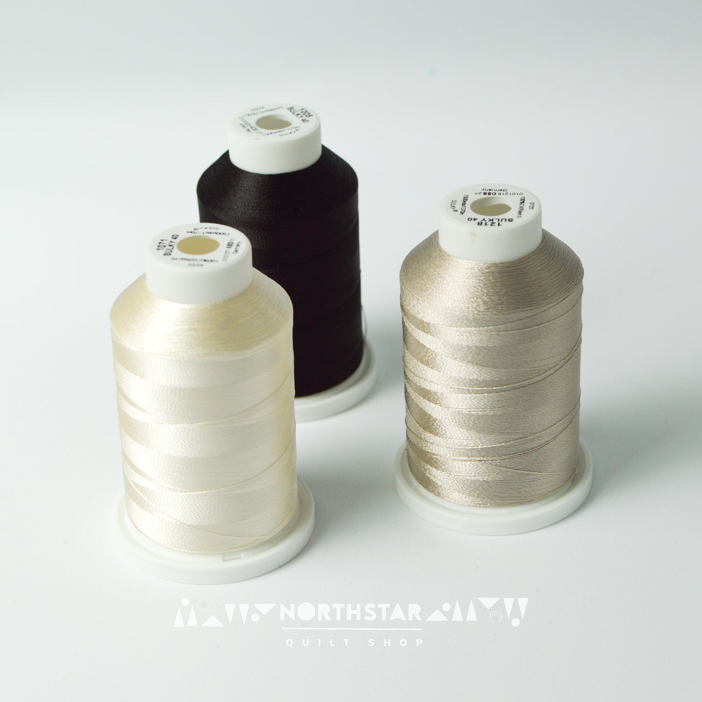 Rayon Thread 2-ply 40wt 268d 1500yds Black