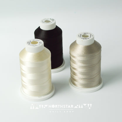Rayon Thread 2-ply 40wt 268d 1500yds Black