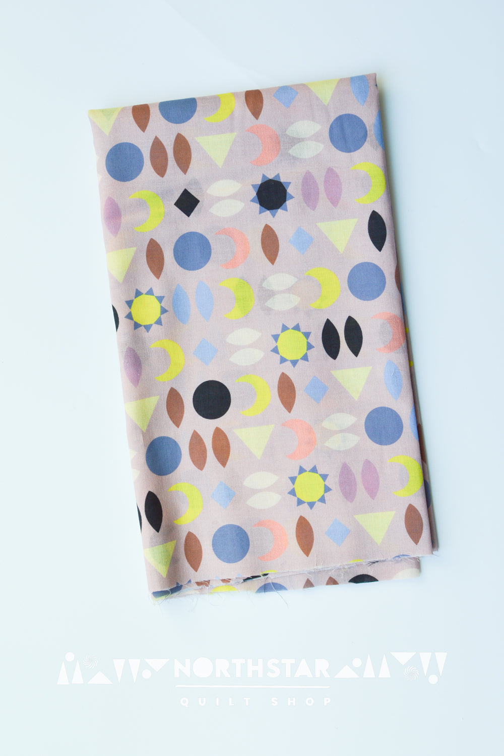 Sun and Moon | Cloud9 Fabrics Batiste Cotton Quilting Yardage Organic Cotton