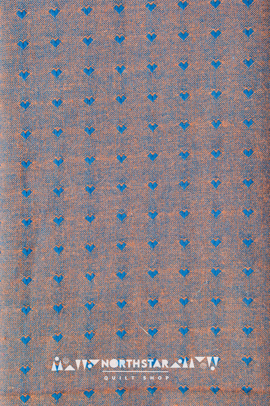 Sunday Best Dobby Hearts | Fableism Supply Co Woven Cotton Quilting Yardage 55" Wide
