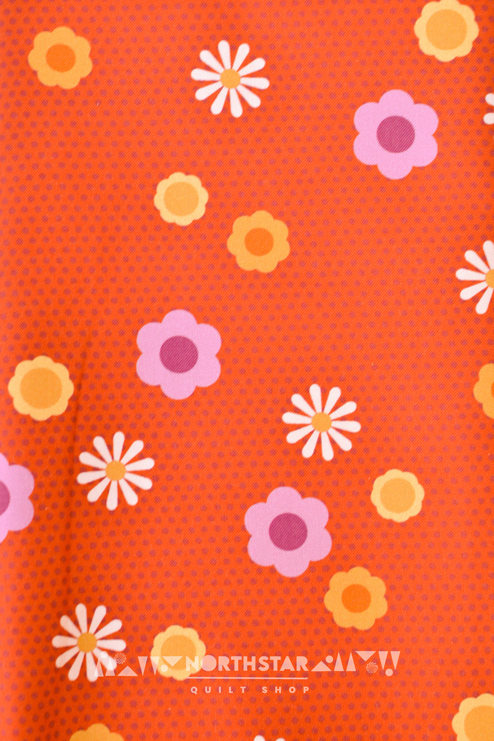 Tiger Pin Dot Posy | Andover Fabrics Quilting Cotton Yardage