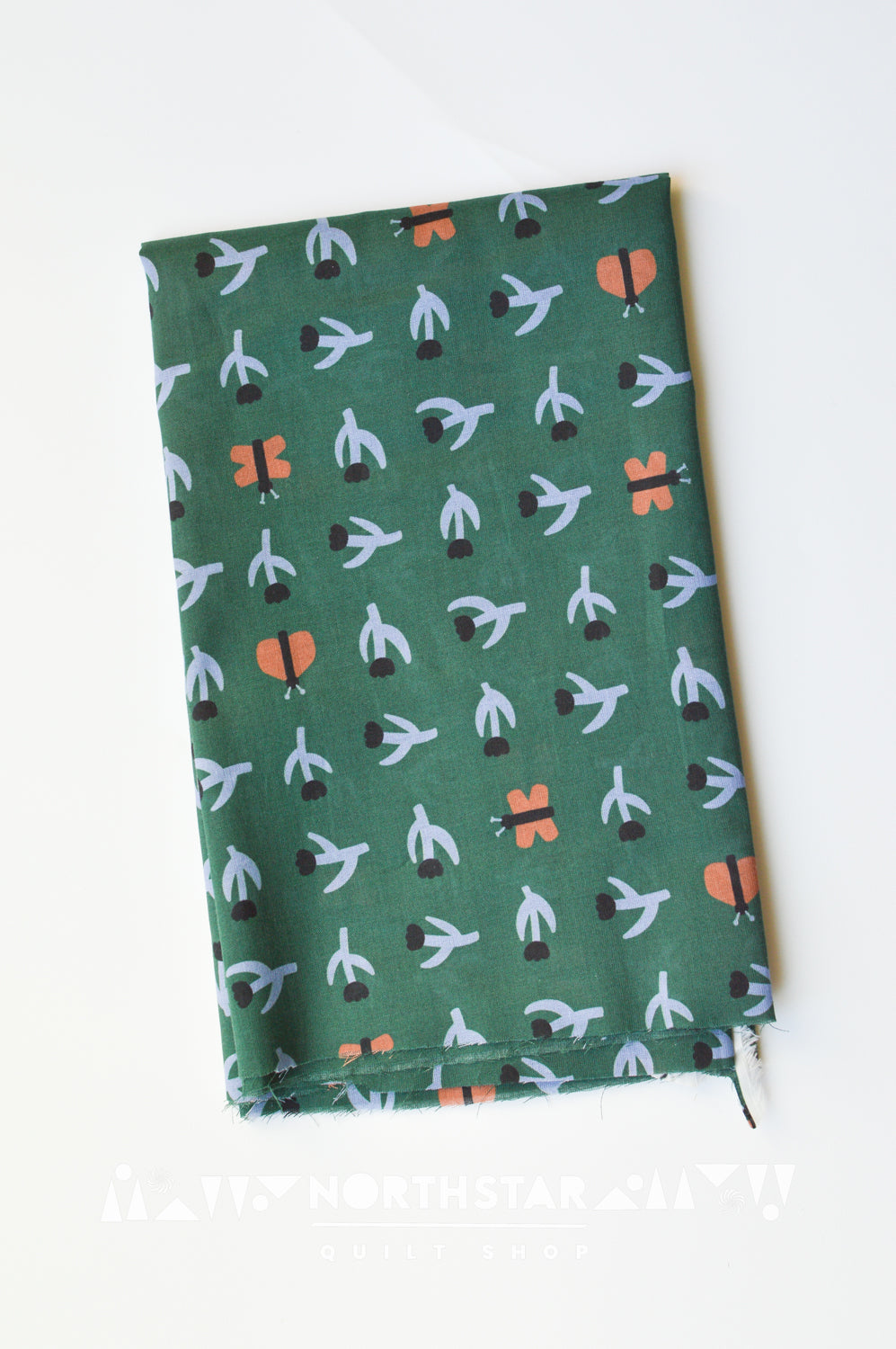 Tulip Flutter | Cloud9 Fabrics Batiste Cotton Quilting Yardage Organic Cotton