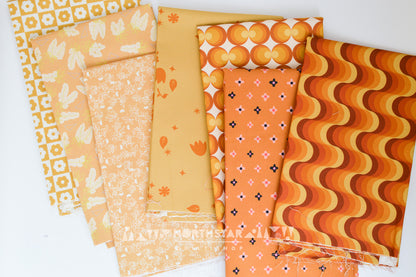 Warm Sunny Ochres Bundle | North Star Quilt Shop Curated Cotton Quilting Bundle