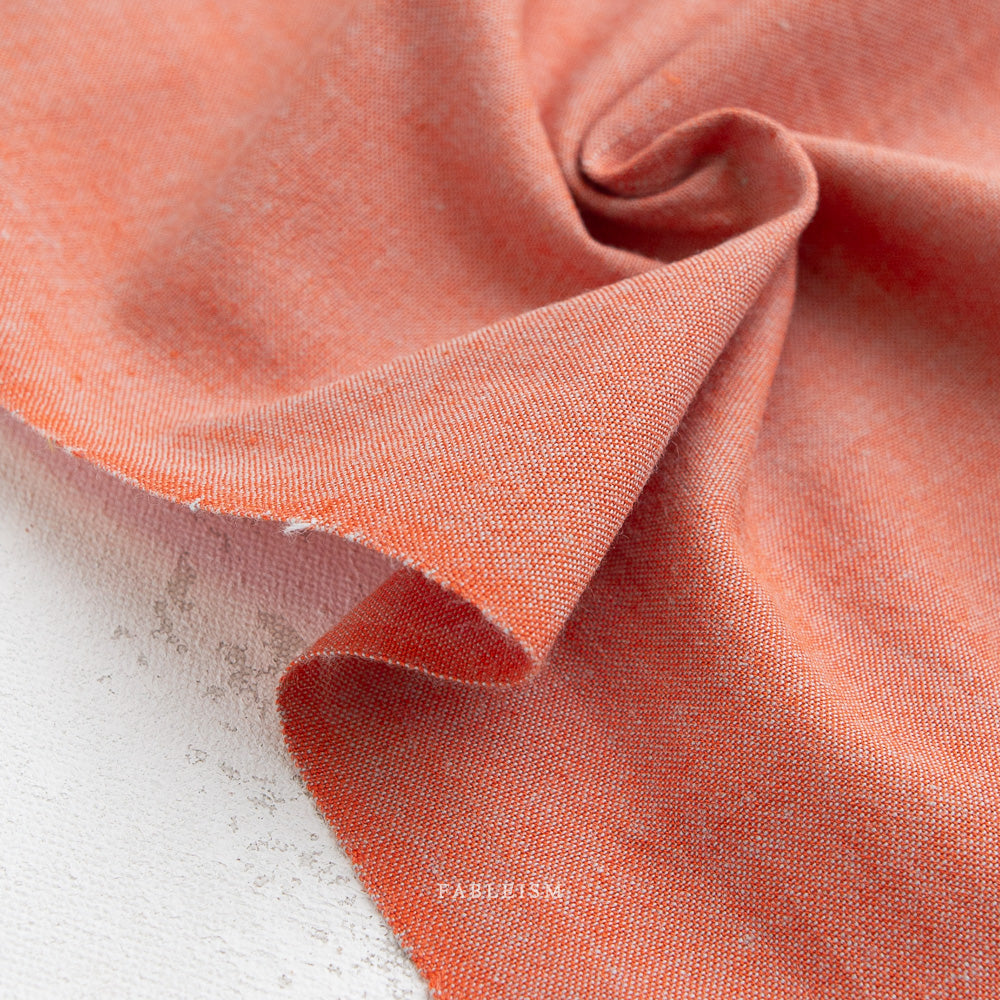 Snapdragon Watercolor Woven | Fableism Supply Co Cotton Quilting Yardage