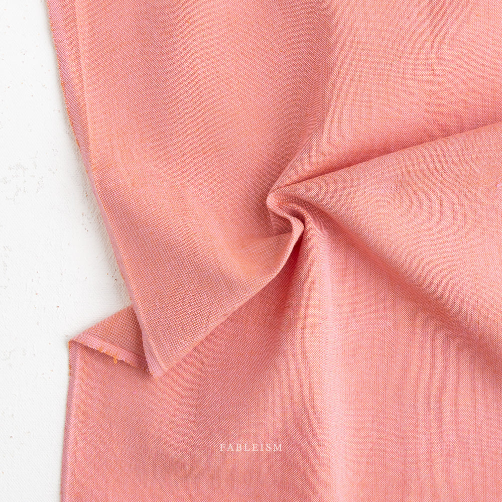 Bubblegum Watercolor Woven | Fableism Supply Co Cotton Quilting Yardage