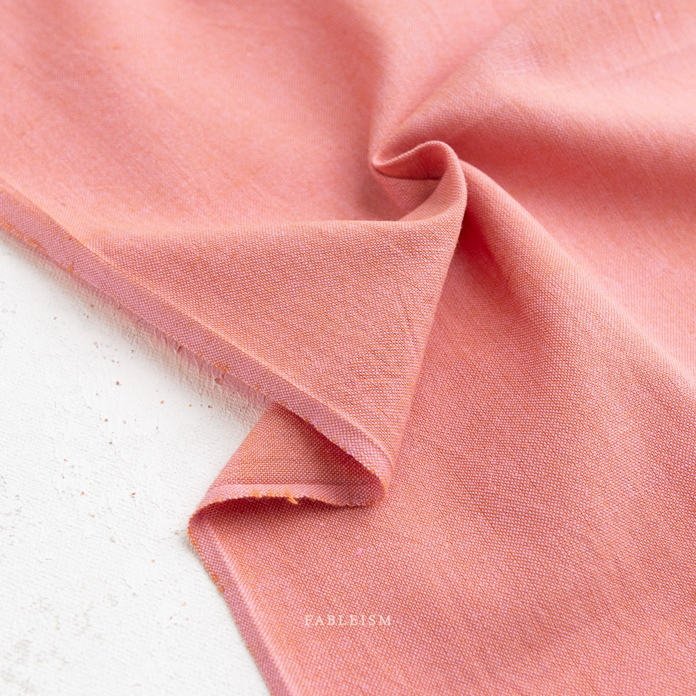 Bubblegum Watercolor Woven | Fableism Supply Co Cotton Quilting Yardage